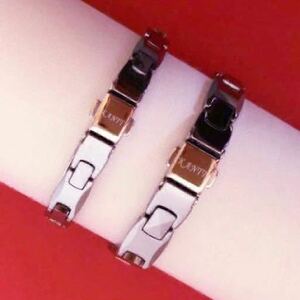  new goods * man woman pair health bracele germanium prompt decision equipped . line .. sleeping improvement negative ion arm wheel men's man woman bangle silver color gift . Mother's Day 