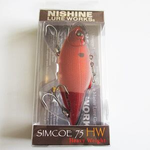 Nishine Lure Works Simcoe / ニシネルアーワークス　シムコー75HW #04.コッパ―シャッド