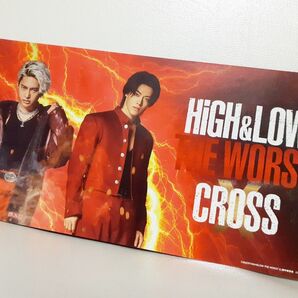 【入手困難】ハイロー ザワクロ 最強クロスカード ハイアンドロー 瀬ノ門 天下井×須嵜亮 入場者プレゼント 非売品 中本悠太