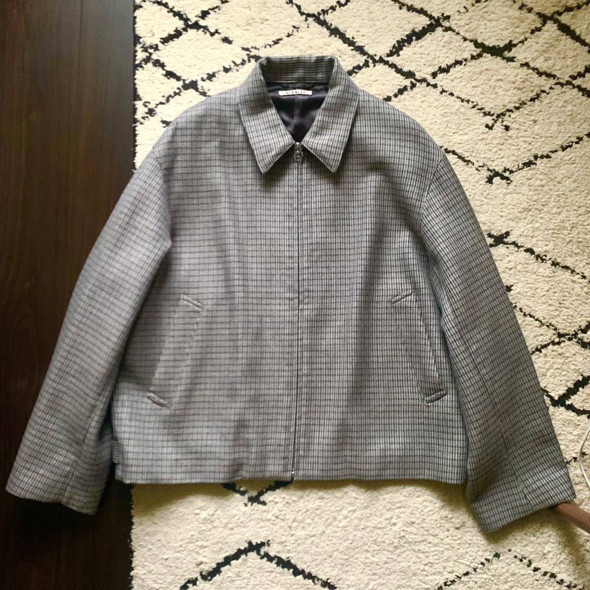 ヤフオク! -「double face check zip blouson」の落札相場・落札価格