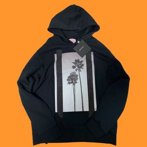 Palm Angels パームエンジェルス 裏起毛 プルオーバー スウェットパーカー XL メンズ PALMS HOODY SWEATSHIRT