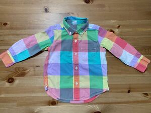 Gap babyGap 長袖 シャツ チェック 95cm