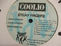 Coolio ： County Line 12'' c/w Sticky Fingers (( 落札5点で送料無料_画像3
