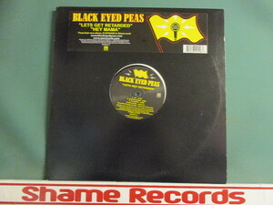 Black Eyed Peas ： Let's Get Retarded 12'' c/w Hey Mama (( 落札5点で送料無料