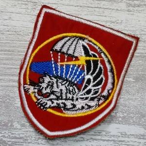 ★TI35 タイガー 虎 TIGER ワッペン 1枚 スカジャン デッキジャケットに! ベトナム 戦争 刺繍 ジャケット ベトジャン