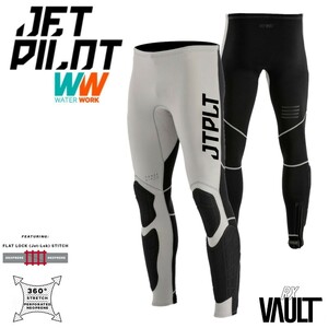 ジェットパイロット JETPILOT 2023 ウェットスーツ 送料無料 RX VAULT ボルト レース パンツ JA22157 グレー/ブラック 2XL
