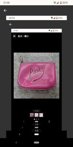 カラーピンク柄・デザインプリント（ロゴなど）Pinky＆Dianne　