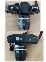 Nikon F3 フィルムカメラ レンズ Micro-NIKKOR 55mm 1:2.8 /モータードライブ MD-4/ スピードライト SB-12/カメラバッグ 動作未確認 _画像2
