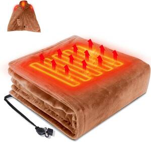 [2023 year newest electric blanket ] USB electric .. bed combined use lap blanket USB electric blanket flannel 160x65cm