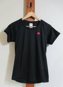 adidas/アディダス◇Tシャツ プラクティスシャツ S91311 ワンポイント 刺繍ロゴ 速乾 吸汗 UPF25