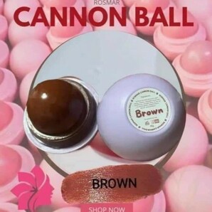 Rosmar cannon ball tint brown shade 1pc 