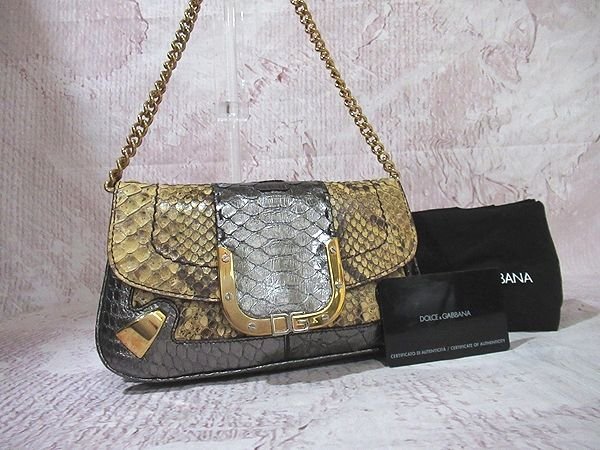 ヤフオク! -「パイソンバッグ」(かばん、バッグ) (ドルチェ ヤフオク! -「パイソンバッグ」(かばん、バッグ) (ドルチェ