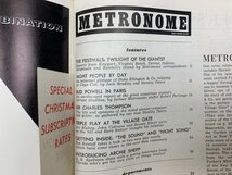 洋書雑誌　METRONOME　1961/11　ジャズ　CGE633_画像5