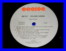 Roland Hanna / Sir Elf/US Original/5点以上で送料無料、10点以上で10%割引!!!/LP_画像2