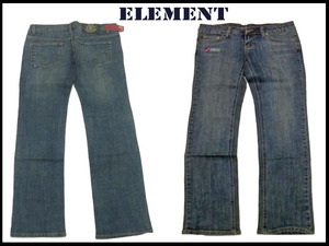 45％OFF新品 ELement エレメント小さいサイズジーンズ　26インチ　デニムウェア　スケート・ストリート　26インチ
