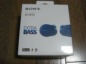 【新品】ソニー SONY WF-XB700 EXTRA BASS ブルー