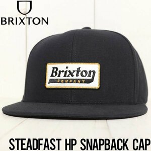 スナップバックキャップ 帽子 BRIXTON ブリクストン STEADFAST HP SNAPBACK CAP　BLK