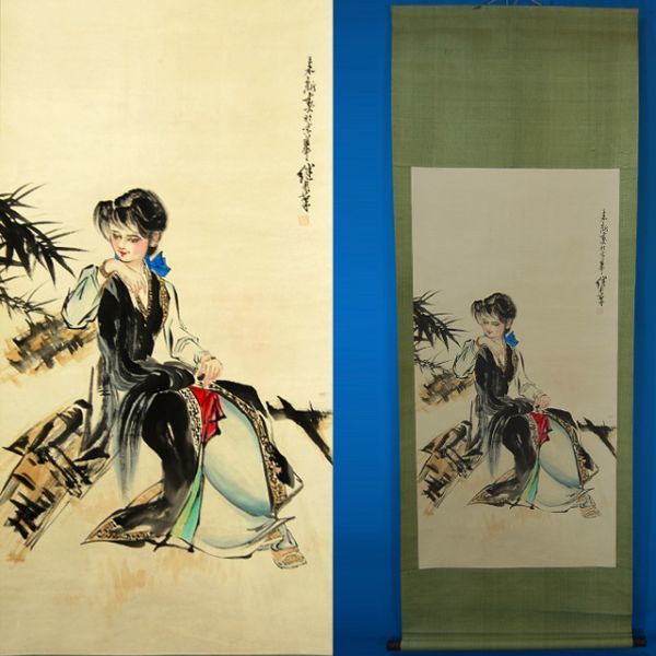 2025年最新】Yahoo!オークション -中国美人画(掛軸)の中古品 2025年最新】Yahoo!オークション -中国美人画(掛軸)の中古品