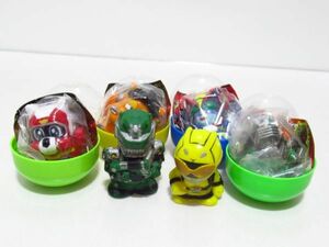 ソフビコレクション　ロボタック　仮面ライダーなど　ソフビ指人形　[sc1119]