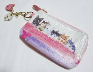  ロココギャビー 小銭入れ コインケース レザー 猫 ねこ ネコ ROCOCO GABBY