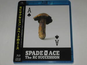 Blu-ray RCサクセション『スペードのエース』忌野清志郎/仲井戸麗市/泉谷しげる/三浦友和/ブルーレイ