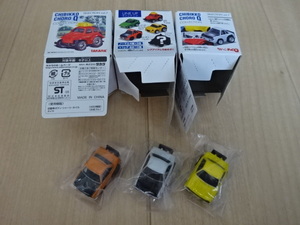 ちびっこ チョロＱ セレクション vol.7 NO.28 いすゞ ベレット 1600GT-R PR91W ３色セット CHORO Q Isuzu BELLETT Toy car Miniature