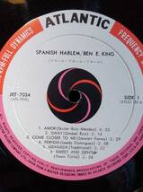 匿名・送料無料！　BEN E KING ベン・E・キング　 LP　「Spanish Harlem/スパニッシュ・ハーレム」国内盤　アモール・アモール・アモール_画像4