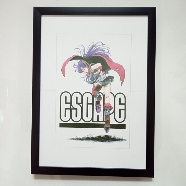 ESCAPE 扉絵 イラスト ポスター 額付き