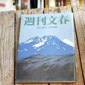 ☆週刊文春 2008年3月13日号 上田桃子☆