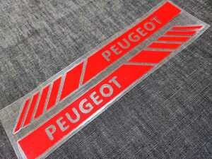 Peugeot door mirror side mirror sticker 2P[ red ]208 308 2008 3008 508 SW 5008 RCZ RIFTER 205 206 306 406 Break 