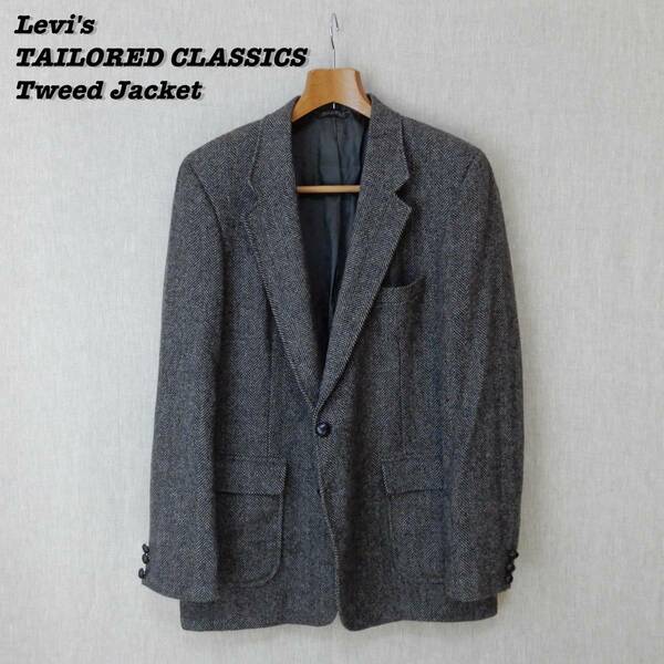 Levi's TAILORED CLASSICS Wool Tweed Jacket 1980s 41L Vintage リーバイス テーラードクラシックス ツイードジャケット 1980年代