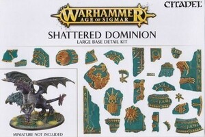 【情景モデル】[シャッタードドミニオン] ラージベースディテールキット Large Base Detail Kit[66-99][WARHAMMER A.O.S]ウォーハンマー