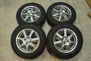 【新品】175/70R14 175/70-14 TOYO トーヨー ガリット GIZ2 スタッドレス 22年【中古】Exceeder 14×5.5J+38 4H100 アクア フィット ヤリス