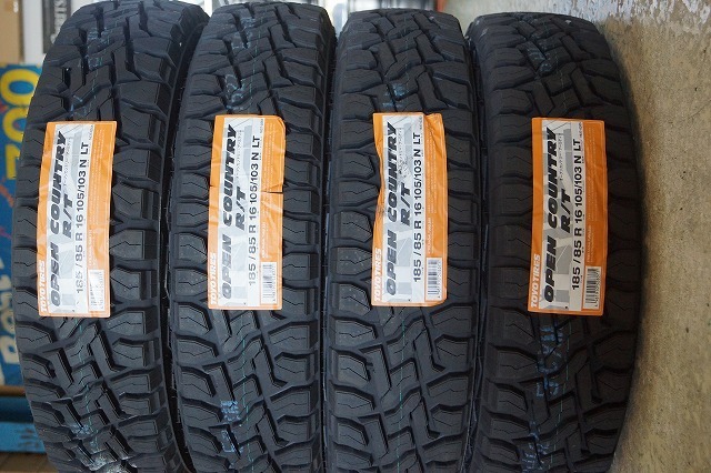 装着料工賃込】185/85R16 4本 トーヨー オフロードタイヤ タイヤ 限定