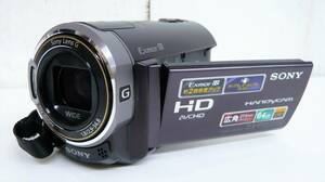 レトロ 当時物 RETRO CAMERA「SONY ソニー デジタル ビデオカメラ ハンディカム HDR-CX370V バッテリー 充電器 NP-FV100 AC-L200C