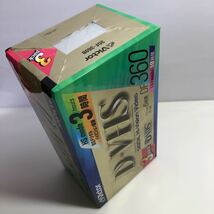 ビデオテープ D-VHS Victor DF360 3pack(未開封品)_画像6