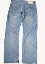 【Levi's】リーバイス　514　デニムパンツ　Gパン　ストレートフィット　W34　ダメージ加工　クラッシュ加工　USED加工_画像8