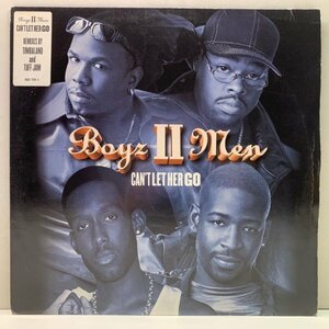 良好!! UKオリジナル BOYZ II MEN Can't Let Her Go ('98 Motown)『Evolution』からのカット Prod. Timbaland, Tuff Jam