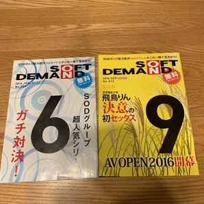 ソフト.オンデ.マンド 作品集 カタログ 2冊