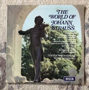 LP-Nov / 英 DECCA / Wili Boskovsky・Vienna Philharmonic / The World Johann Strauss　