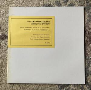 LP-Nov / Private Record / Hans Knappertsbuch Conducts HAYDON