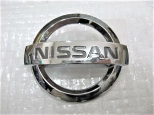 ★希少 旧日産マーク ニッサンマーク 日産純正 45×52 旧マーク ステアリング? ハンドル? 4N0 シルバーエンブレム 新品 1点 旧車5