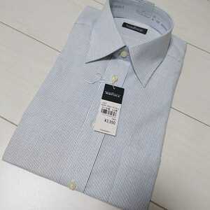 送料無料 未使用 メンズ 紳士S ドレスシャツ ボタンダウン 半袖シャツ 安定 形態 jk025