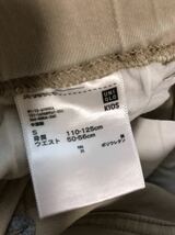 110 UNIQLO ユニクロ　S ベージュ　長ズボン　パンツ_画像4