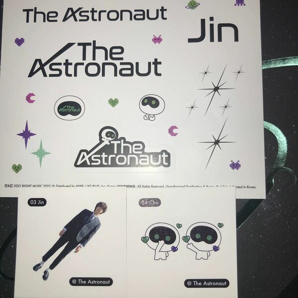 BTS Jin Astronaut ランダムステッカー