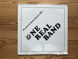 ONE REAL BAND★IT'S NICE TO KNOW THERE'S STILL...★レア・ローカル・ソウル★オリジナル★未開封シールド盤