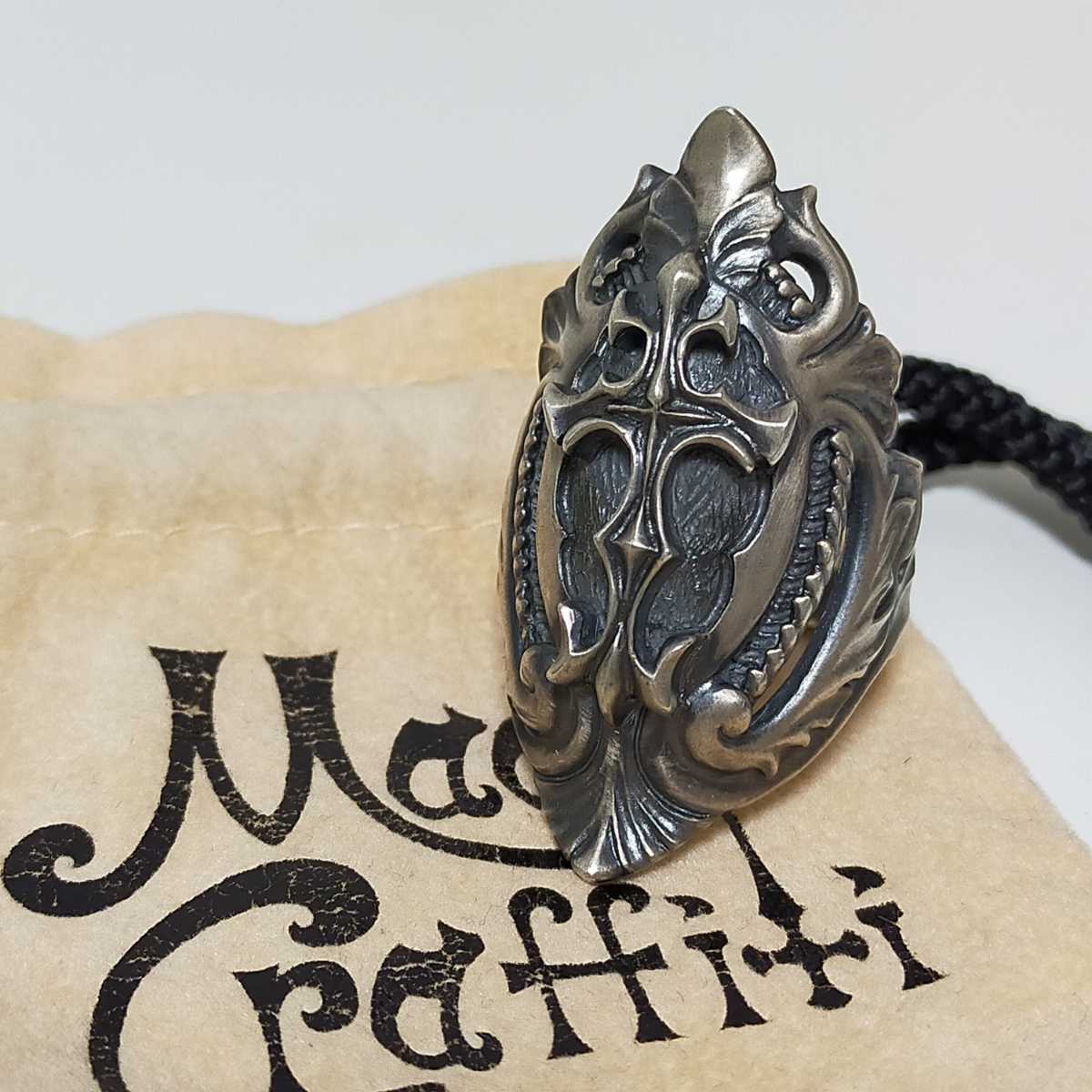 再々々々々々々値下げ!Mad Graffiti シルバー ロザリオネックレス