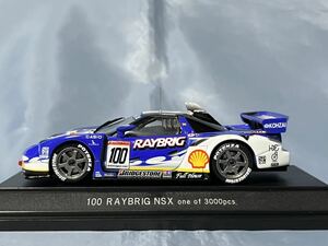 エブロ 製　　レイブリック　NSX (ホンダNSX) 2004年 JGTC 1/43