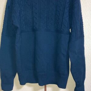 JPRESS フィッシャマンセーター　wool100パーセント　サイズＬＬ　美品