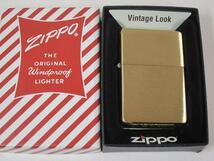 Zippo1937レプリカ ・ブラス・ヴィンテージ#240CC真鍮無垢_画像2